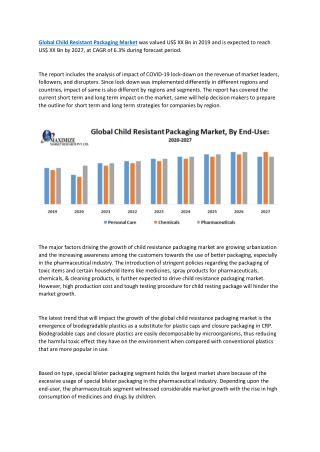 Global Child Resistant Packaging Market