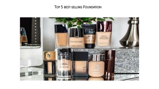 Top 5 best-selling Foundation