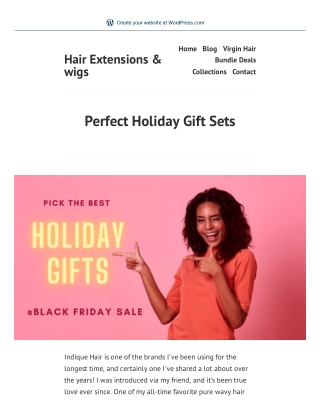 Perfect Holiday Gift Sets