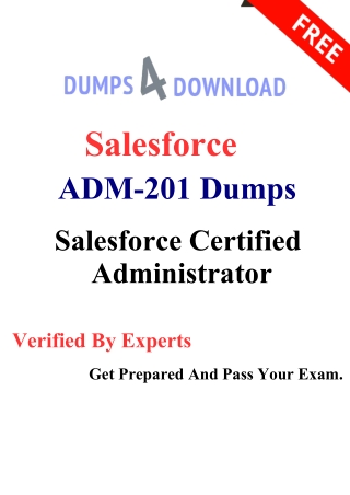 ADM-201 Exam Dumps | Get Valid ADM-201 Question Answer | Dumps4Download