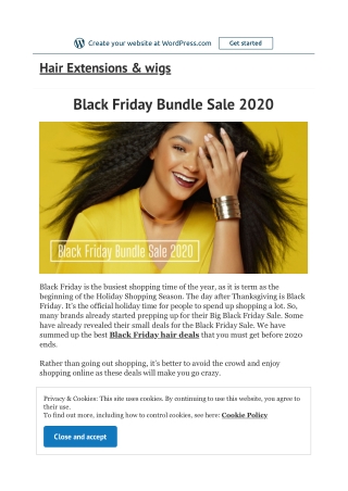 Black Friday Bundle Sale 2020