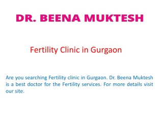 Fertility Clinic in Gurgaon