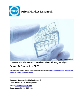 US Flexible Electronics Market Trends, Size, Competitive Analysis and Forecast 2019-2025