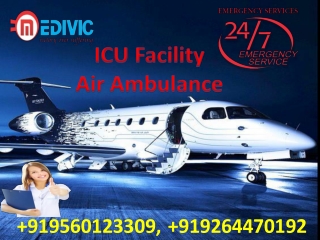 Book Hassle-Free Air Ambulance Service in Mumbai by Medivic Aviation