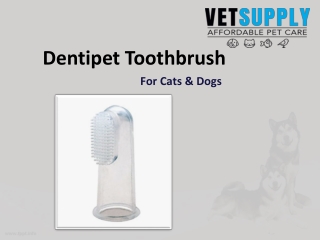 DENTIPET FINGER BRUSH FOR PETS