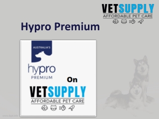 Hypro Premium Dog Food - Vetsupply
