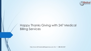 Happy Thanks Giving with 247 Medical Billing Services