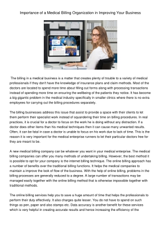ImportanceofaMedicalBillingBusinessinImprovingYourBusiness
