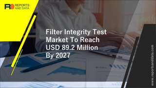 Filter Integrity Test Market Outlooks 2020: Market Size, Shares, Growth rate, Price and Industry Analysis to 2027