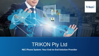 NEC Phone System: Your End-to-End Solution Provider