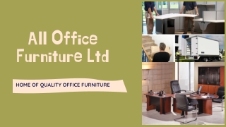 Used Office furniture removal