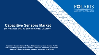 Capacitive Sensors Market By Type (Motion Sensors, Touch Sensors, Position Sensors, Others); By End-User (Consumer Elec