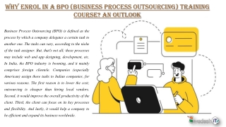 BPO training institute in Durgapur