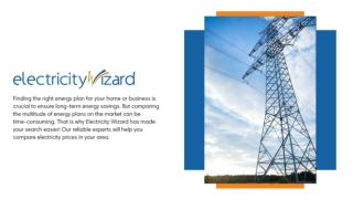 Compare Electricity Prices - Electricity Wizard