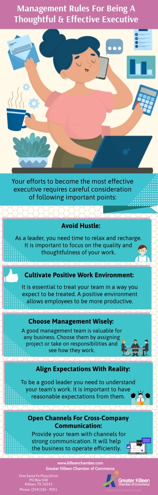 Management Rules For Being A Thoughtful & Effective Executive