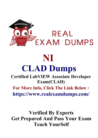 NI CLAD Dumps Question Answers - RealExamDumps