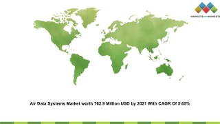 Air Data Systems Market worth 762.9 Million USD by 2021 With CAGR Of 5.65%