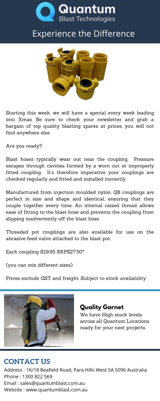 Blast Nozzles