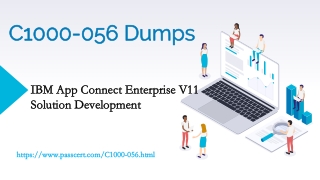 IBM App Connect Enterprise V11 C1000-056 Dumps