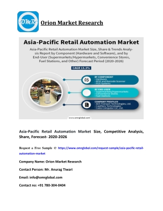 Asia-Pacific Retail Automation Market