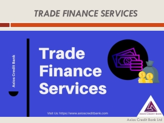 International Trade Finance Services