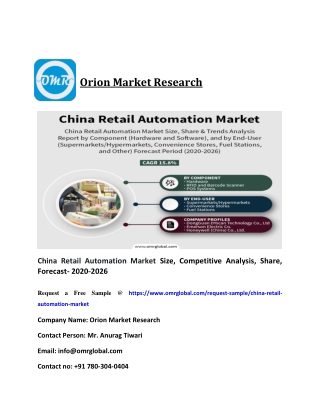China Retail Automation Market