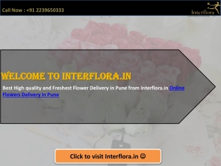 Send Flowers to Pune, Flower Delivery in Pune Online | Interflora Pune
