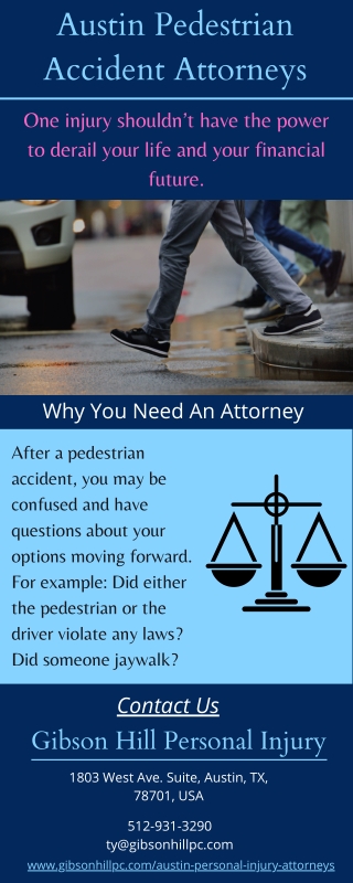 Pedestrian Accident Attorneys