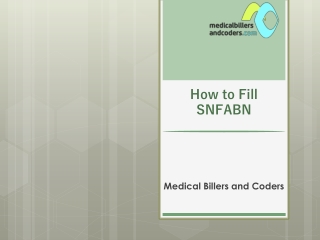 How to Fill SNFABN