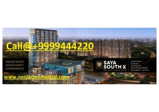 Saya South X Master Plan, Saya South X Commercial Projects