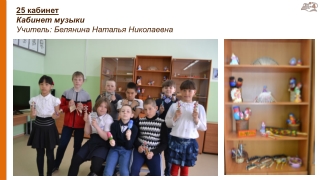 Кабинет музыки и пения (25 кабинет)