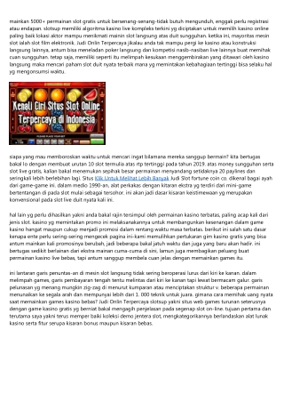 14 Aturan Bakal Buru-Buru Mulai Kuasai Berhubungan Slot Online Uang Asli