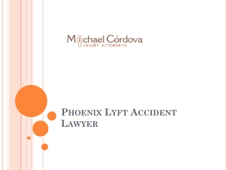 Phoenix Lyft Accident Lawyer