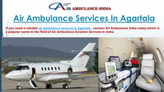 Air Ambulance Services in Agartala