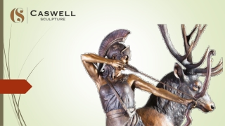 Bronze Sculpture US | Caswell Sculpture Oregon | Athena & The Stag