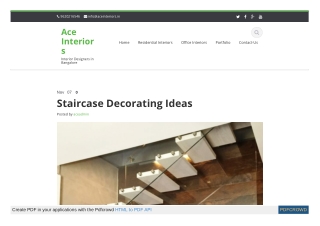 Stair Case Decorating Ideas