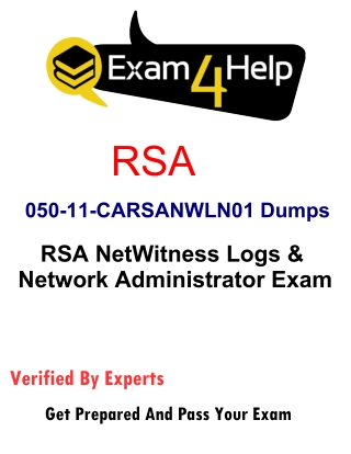 Become Expert In RSA Exam With 2020 Latest 050-11-CARSANWLN01 Exam Q&A