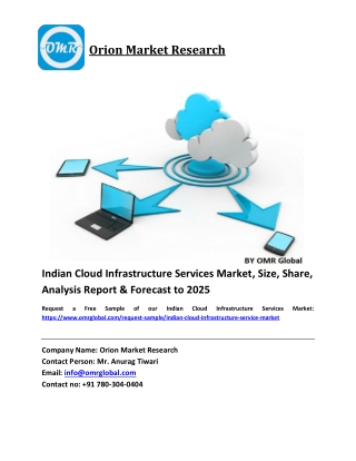 Indian Cloud Infrastructure Services Market Trends, Size, Competitive Analysis and Forecast 2019-2025