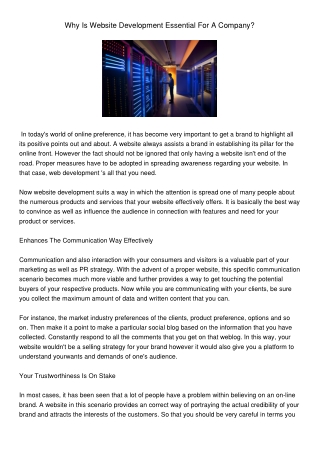 WhyIsWebsiteDevelopmentEssentialForABusiness