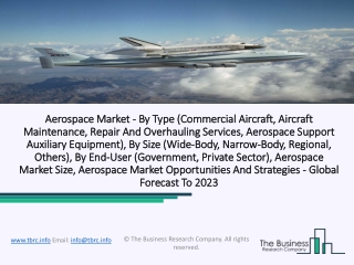 Global Aerospace Market Business Opportunity And Growth Analysis 2020-2023