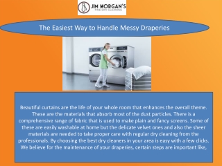 The Easiest Way to Handle Messy Draperies