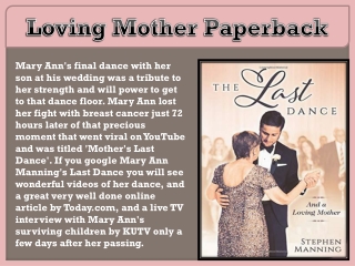 Loving Mother Paperback