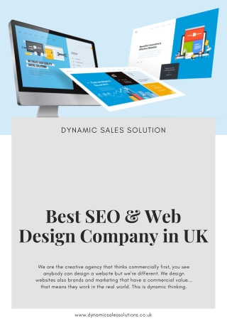 Dynamic Sales Solutions | Best SEO and Web Design Company in UK