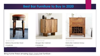 Best Bar Furniture to Buy In 2020