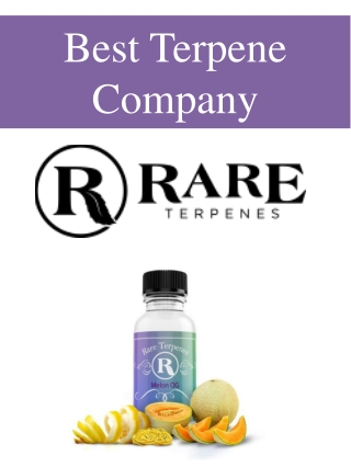 Best Terpene Company