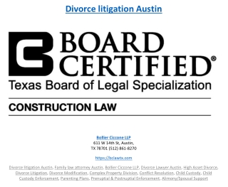 Divorce litigation Austin