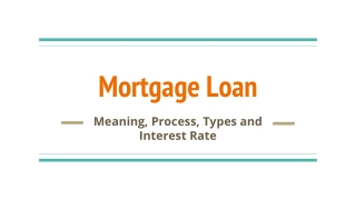 Mortgage Loans is Easy With Online Account Access