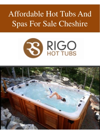 Affordable Hot Tubs And Spas For Sale Cheshire