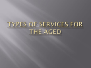 Aged Care Provider