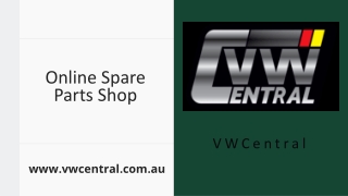 Online Spare Parts in Australia